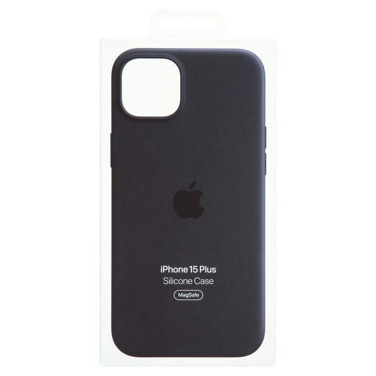 Apple iPhone 15 Plus Silicone Case with MagSafe - Black - Walmart.com