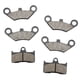 thumbnail image 2 of 3 Pares de Pastillas de Delanteras Traseras de Motocicleta para Cf500 / 600 X5 X6 U5 Atv, 2 of 5