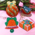 thumbnail image 3 of Cuadros Decorativos 4 piezas DIY completo taladro especial en forma de diamante pintura mujer bolso Navidad llavero Likrtyny embutido en tela, 3 of 9