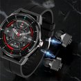 thumbnail image 4 of Monitor de salud de frecuencia cardíaca Smartwatch 2 en 1 300 mAh con Audífonos inalámbricos TWS Tmvgtek Para estrenar, 4 of 9
