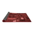 thumbnail image 2 of Ahgly Company Indoor Rectangle Patchwork Red Transitional Area Rugs, 2' x 5', 2 of 4