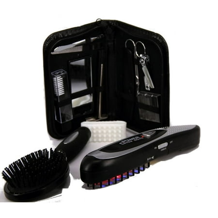 Infrared Light Men's Electric Regrowth Hair Brush Comb & Hair Growth Grooming Kit