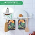 thumbnail image 4 of Yayeee Pot Holders Kitchen Heat Resistant with Pocket 7"x9.8" Cotton Oven Cooking Hot Pads, Abstract Animals, 4 of 7