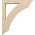 thumbnail image 3 of Ekena Millwork 3 1/2"W x 32"D x 36"H Thorton Traditional Rough Cedar Woodgrain TimberThane Bracket, Primed Tan, 3 of 6