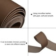thumbnail image 3 of Leather Straps for Crafts, 1 Pack 1" Wide Leather Strips(Light Coffee), 3 of 6
