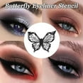 thumbnail image 4 of 2026 Butterflyss Eyeliner Pencil Template Butterflyss Makeup Template Wing Eyeliner Pencil Molds Reusable Flexible Eyeliner Applicator Plastic Tool, 4 of 7