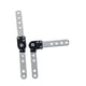 thumbnail image 5 of Bisagras para sofá de 2 piezas, multiángulo, ajustables, ergonómicas, de 90 grados, fáciles de instalar, herrajes ajustables para muebles., 5 of 9