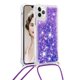thumbnail image 1 of Funda FOXDOCK para iPhone 11 Pro con Cuerda Ajustable, Brillo Líquido, Protección Antigolpes y Lente – Ideal para Regalo, 1 of 6