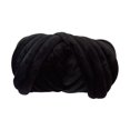 thumbnail image 4 of GUOOL Arm Knit Yarn for Quick Finger Weave Hand Knitting, 2.2lbs Velvet Washable Bulky Black, 4 of 9