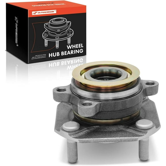A-Premium Wheel Hub Bearing Assembly Compatible with Nissan Sentra 2007-2012 4-Wheel ABS Front Left or Right