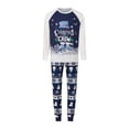thumbnail image 2 of Family Christmas Pajamas Matching Sets Snowman Snowflakes Pattern Holiday Sleepwear Outfits, 2 of 9