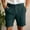 Army Green, variant on Bzhegqhd Men's Casual Dress Shorts,Knee-Length Pleated Flat Front Shorts with Button & Zipper Closure, Solid Color Breathable Summer office or Weekend Wear