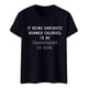 thumbnail image 5 of Camiseta con estampado sarcástico para mujer - Camiseta informal de manga corta con frases divertidas, 5 of 5