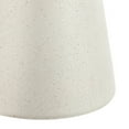 thumbnail image 6 of Hollie 18" Minimalist Modern Drum Accent Table Pedestal, Cream Terrazzo Finish, 6 of 7
