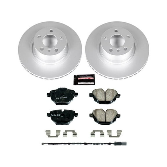 Rear Brake Pad and Rotor Kit - Compatible with 2011 - 2017 BMW X3 2012 2013 2014 2015 2016