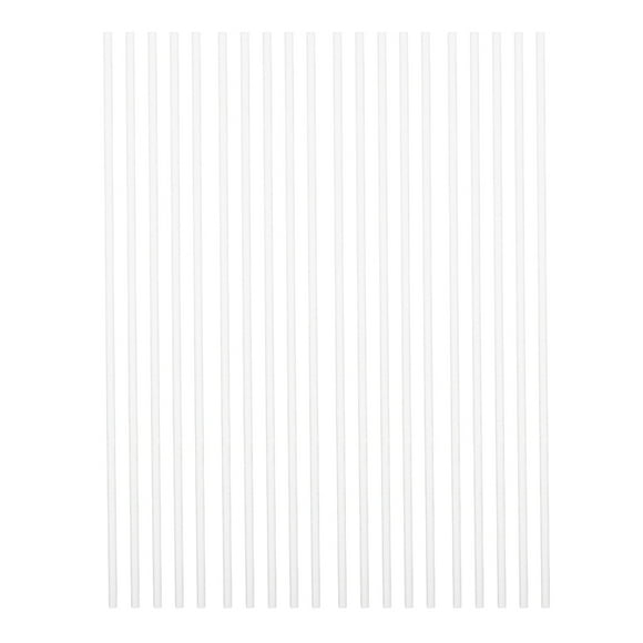 MOVTOTOP Clear Acrylic Dowel Rods for DIY Polymer Clay Kits Smooth Surface Durable Material 2 mm
