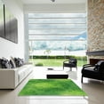 thumbnail image 7 of Ahgly Company Machine Washable Indoor Rectangle Transitional Nebula Green Area Rugs, 2' x 5', 7 of 7