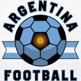 thumbnail image 3 of CafePress - Argentina Football T Shirt - 100% Cotton Ringed T-Shirt, 3 of 4