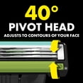 thumbnail image 6 of Gillette Mach3 Sensitive, Men's Disposable Shaving Razors with Pivoting Head, 7 Count, 6 of 11