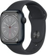 thumbnail image 2 of Restored Apple Watch Gen 8 Series 8 41mm Midnight Aluminum - Midnight Sport Band MNU73LL/A (Refurbished), 2 of 4
