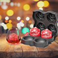thumbnail image 3 of Rose Ice Lattice Mold Silicone Maker Tray Bar Party Cocktail Whiskey, 3 of 6