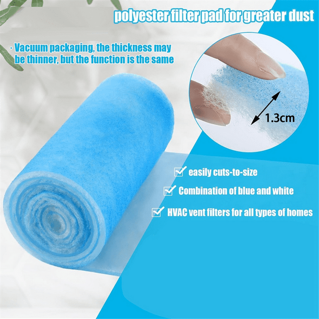 Merv 8 Reusable Air Vent Filter Cut to Fit Electrostatic Floor Vent Filter Washable Replacement Ac Filter Compatible