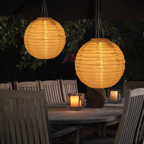 Linterna Solar Likrtyny Lámpara de decoración de boda al aire libre colgante decorativo