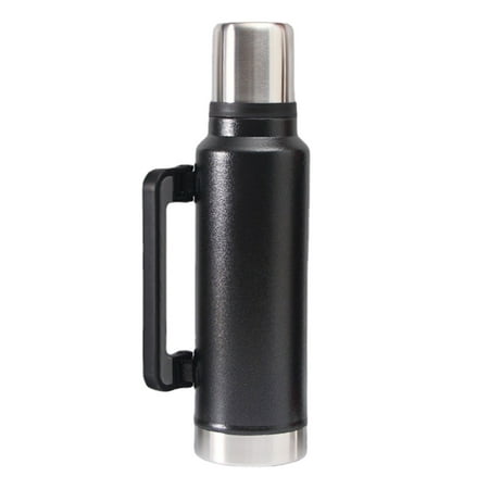 

Floating Mug Cup Snowflake Mug Glass Bowl Clear Travel Mug Insulated Glasses with Handles Think of Cup 47.3oz /64.2oz（1.4L/1.9L） Functional Flask Hot & Cold Stainless