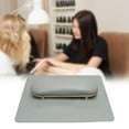 thumbnail image 6 of EHJRE Nail Art Cushion Mat Set Hand Cushion Premium Desktop Women Lady Nail Hand Rest Nail Pillow and Mat for Salon Home Manicurist Light Gray, 6 of 8
