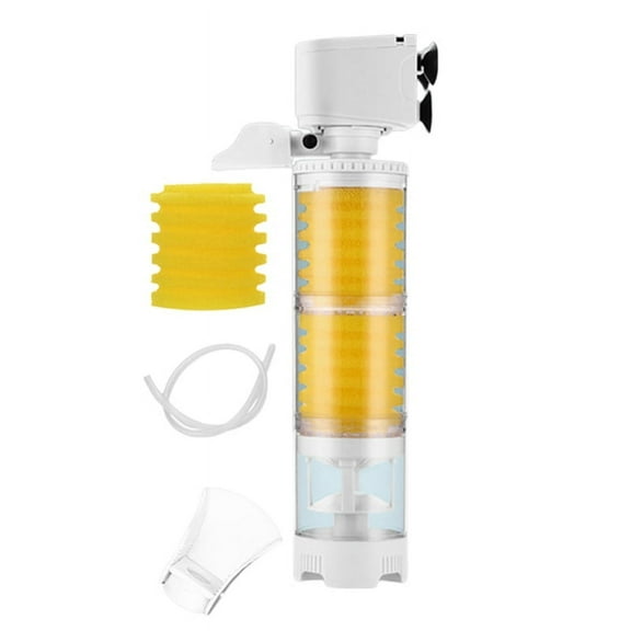 Fish Tank Filter Ultra-Quiet Filter Pump Built-in Circulating Water Purification System Aquarium Filter Accessories