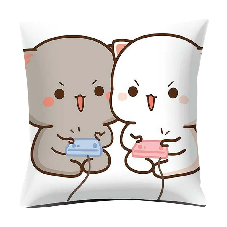 Pillow top cover cartoon