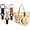 3pcs Black+brown+leopard, variant on Hat Clip for Travel on Bag - 3 Pack, Vacation Beach Cruise Essentials Accessory for Travel Handbag Backpack Luggage, Securely Hold to Keep Hat Shaped, Hands-Free