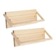 thumbnail image 3 of 2 zapateros de pared, organizador de zapatos moderno, de madera, para calzado, , entrada, armario y pasillo., 3 of 9