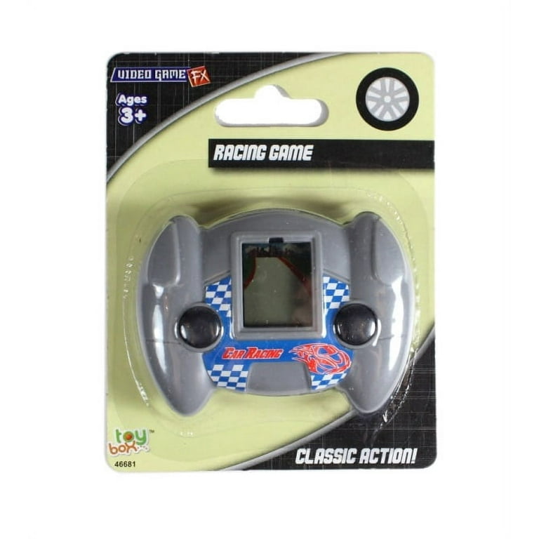 Game 1/2 Set Video Game Car Race 1980s Console Battery Plastic