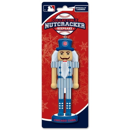 MasterPieces Game Day – MLB Chicago Cubs – Team Keepsake Nutcracker