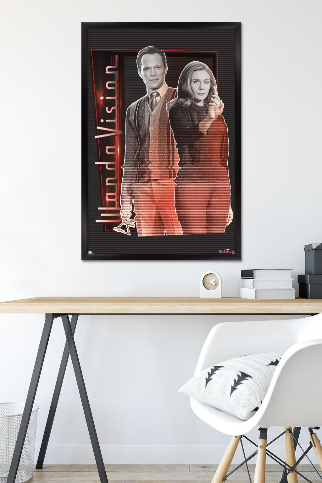Marvel WandaVision - Together Wall Poster, 22.375" x 34", Framed