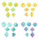thumbnail image 1 of 28 Piezas de Juegos de de Dados Multifacéticos, Juguetes de Utilería para Fiestas Hugo Número dados juguetes, 1 of 2