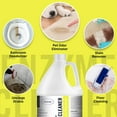 thumbnail image 3 of Multi-Purpose Probiotic Enzyme Citrus Cleaner, 64oz - Pet Stain and Odor Remover - Concentrated - Professil & Home Strength Drains, Floors, Bathrooms, Toilets Trash Can, Made in USA, 3 of 4