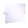 thumbnail image 1 of Miroir Inclinable Rectangulaire Paysage de la Collection Carolina Crystal avec Bord Biseauté - Nickel Satiné, 1 of 1