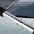 thumbnail image 4 of Retractable and Rotatable Car Snow Shovel, 3 in 1 Design Stainless Steel Shovel Efficiently Remove Snow and Ice Around Vehicle for Traveling in Snowy Days, 4 of 7