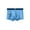 sky blue, variant on Men's cotton boxer briefs-personalized printing design