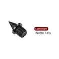 thumbnail image 4 of Track Spikes 1/4 Inch Carbon Steel Lightweight for Sprint Track Shoes, Black, 5 Pieces, 4 of 6