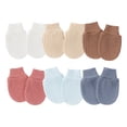 thumbnail image 6 of 6 Pairs Baby Mittens No Scratch Mittens Soft Gloves Mittens for 0-6 Months Boys Girls, 6 of 8