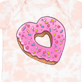 thumbnail image 4 of Inktastic Heart Shaped Donut with Pink Icing and Sprinkles Boys or Girls Baby Bodysuit, 4 of 5