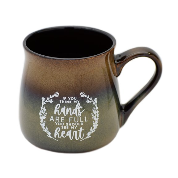 DEXSA If You Think My Hands Designer Ceramic Mug - 16 oz