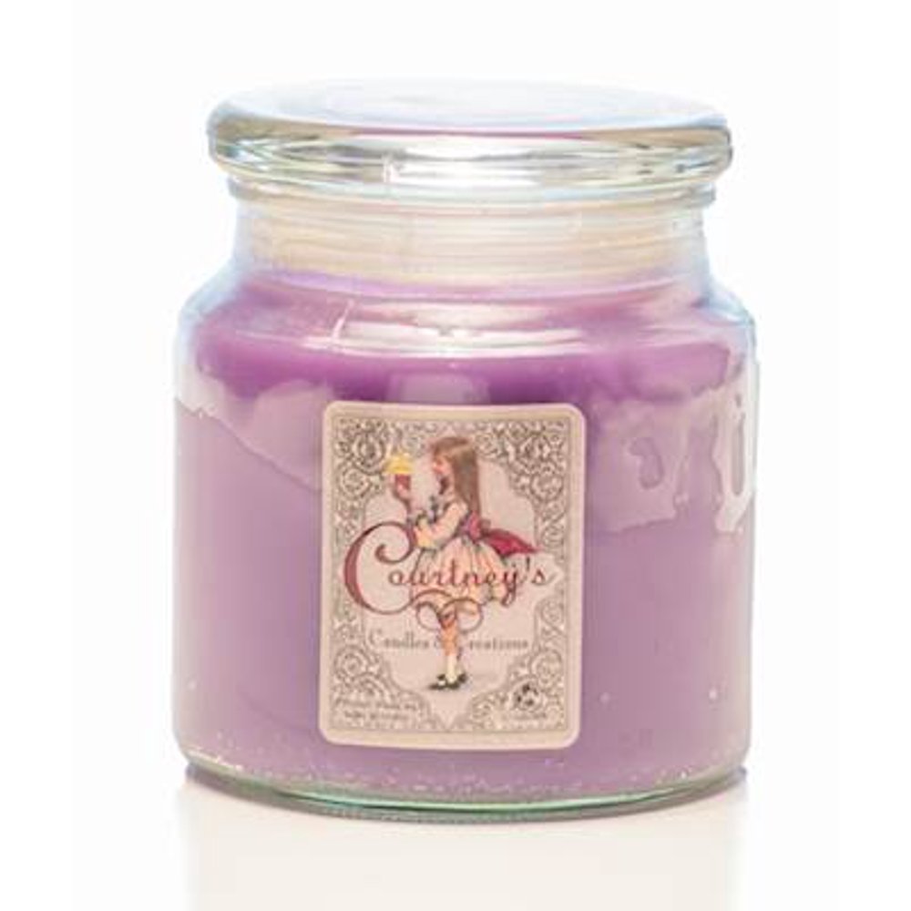 Lilac Courtneys Candles Maximum Scented 16oz Jar Candle
