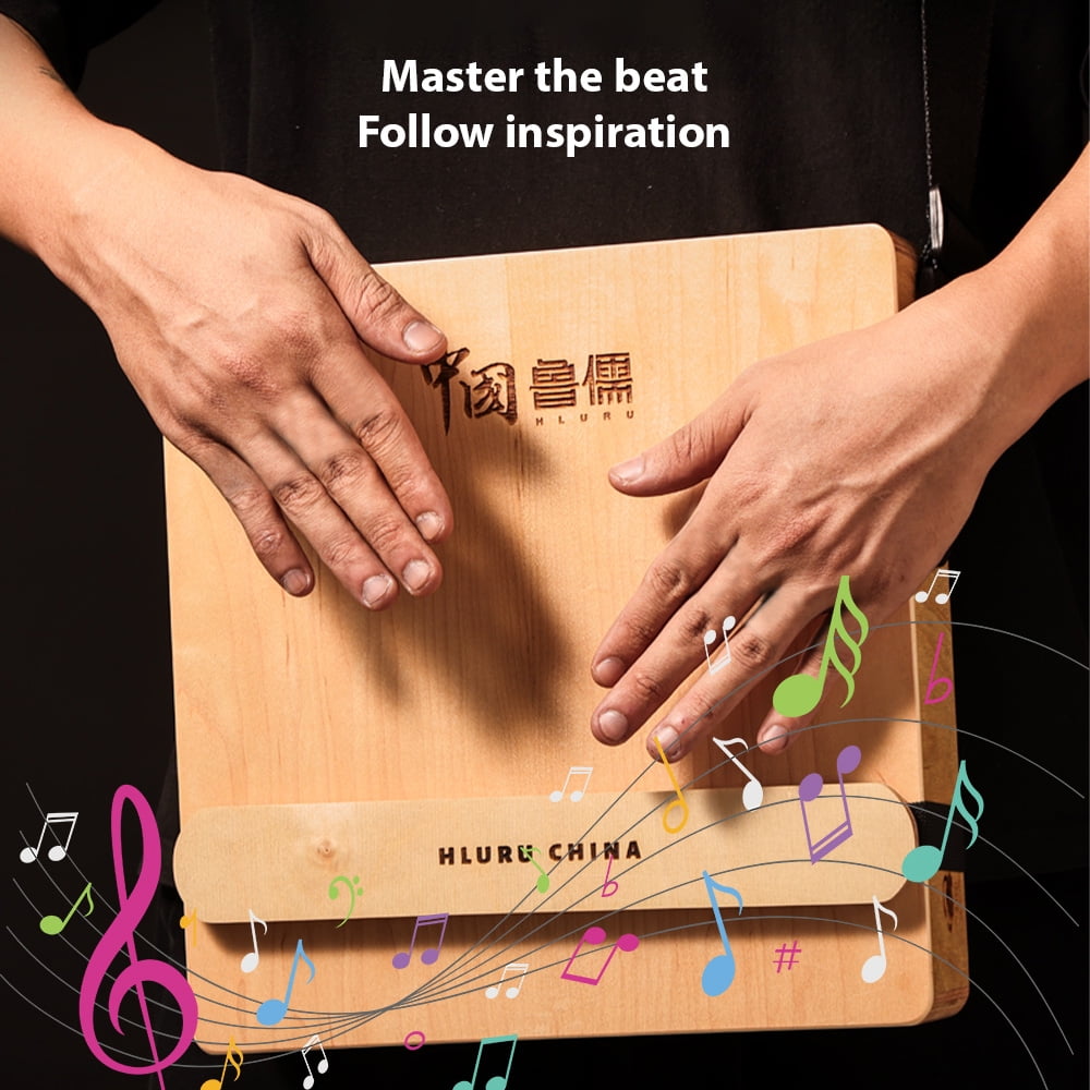 Percussion Instrument,Adjustable Portable Box Percussion With Adjustable Box Drum Party With Adjustable Portable Drum Party Hand Portable Box Drum 3-in-1 Flat Hand Wooden Drum 3-in-1 Buzhi