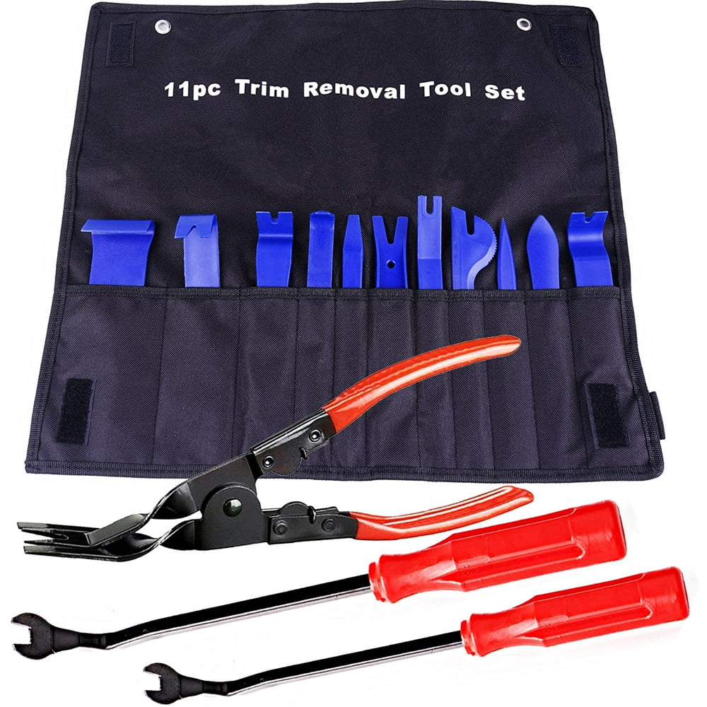 ATOP VALUE 14 Pcs Auto Upholstery Tools, Strong Nylon Won't Break Like
