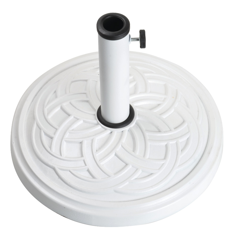 Umbrella base white Clearance