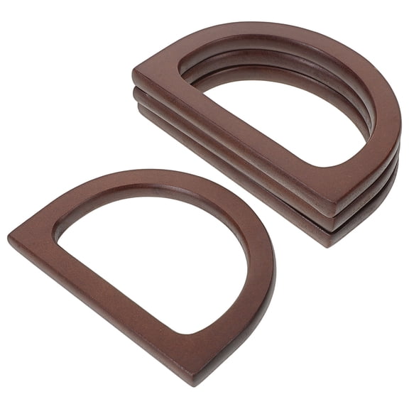 MLINS 4pcs Tote Rings Handle Replacement Purse Handle Replacement Bag Handle Purse Supplies